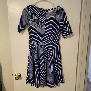 Short Sleeve Skater Dress - Size 8